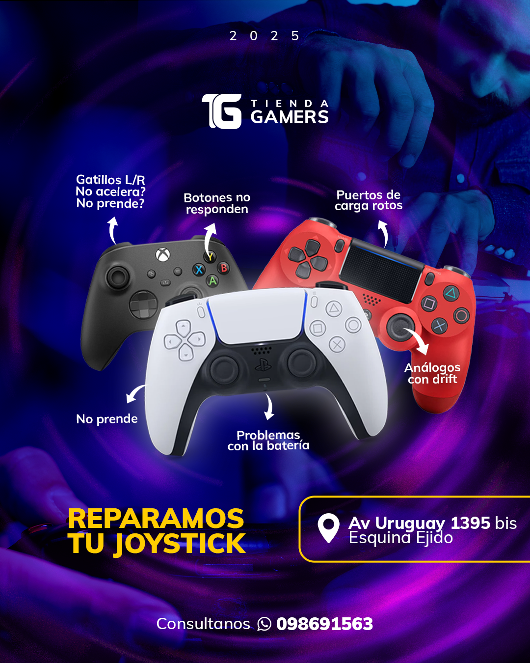 REPARACION JOYSTICK